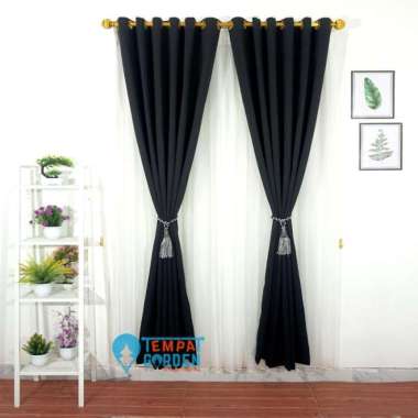 Gorden Embos, Gorden Jendela, Gorden Pintu, Gorden Polos Hitam
