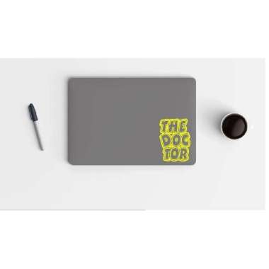 Stiker Cutting Laptop The Doctor Rossi Moto GP Logo Motor Sepeda HP