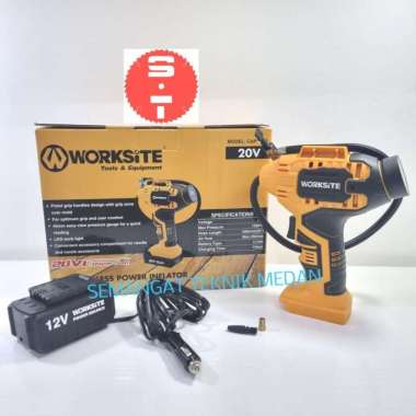 CAP115D CORDLESS KOMPRESOR ANGIN MINI POMPA BAN 150PSI UNIT WORKSITE