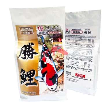 JPD SHORI 2KG L Sinking Pakan Ikan Koi Growth GROW Made in Japan