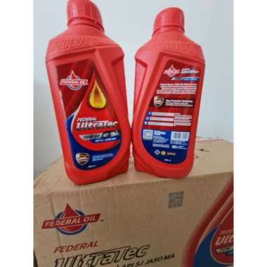 Oil Oli Mesin Motor 0,8L Federal Oli Ultratec Produksi Baru HK