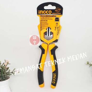 TANG POTONG DIAGONAL CUTTING PLIERS INDUSTRIAL 7" 7 " INGCO HDCP28188