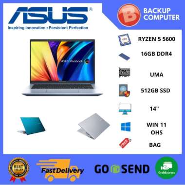 LAPTOP ASUS M3400QA-OLEDS553-554 RYZEN 5 5600
