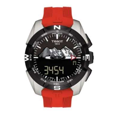 Jam Tangan Pria TISSOT T091.420.47.051.10 T-Touch Expert Solar Jungfraubahn Original