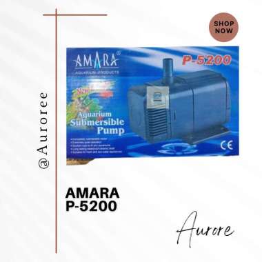 POMPA KOLAM AMARA 5200 POMPA AQUARIUM CELUP WATER PUMP POMPA AIR AMARA