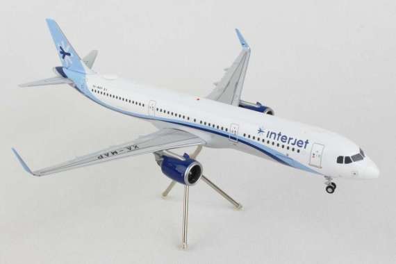 Gemini Jets Interjet A321neo XA-MAP 1/200 Scale