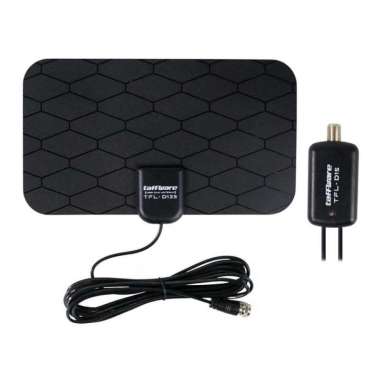 Taffware TFL-D139 Antena TV DVB-T2 25 dB USB Signal Booster Amplifier Hitam