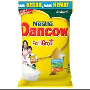 Promo Harga Dancow FortiGro Susu Bubuk Instant 1000 gr - Blibli