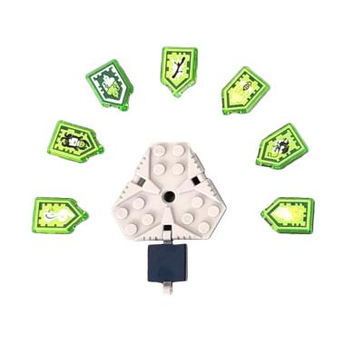 LEGO Part Out 70373 - Nexo Knights GREEN Combo NEXO Powers Wave 2