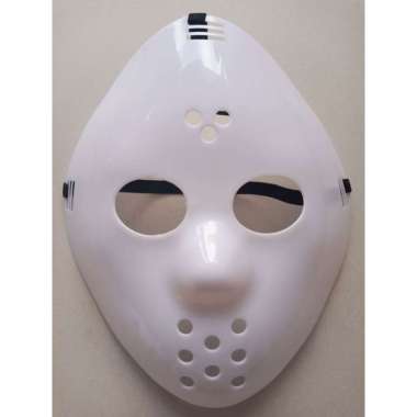 Topeng Hockey - Topeng Jason - Topeng Putih - Halloween