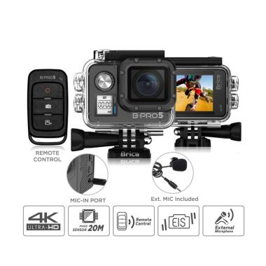 Brica B-Pro 5 Alpha Edition 4K Mark III S AE3S Action Camera - Black BLACK