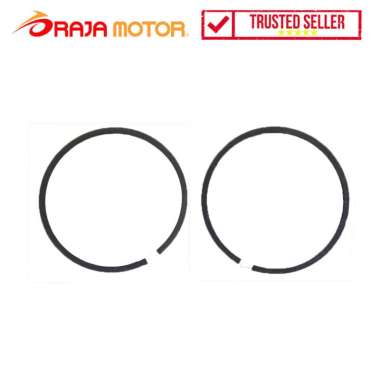 RajaMotor Ring Piston Suzuki TS 125 / GP 125 OS 0.50 Over Size Hitam