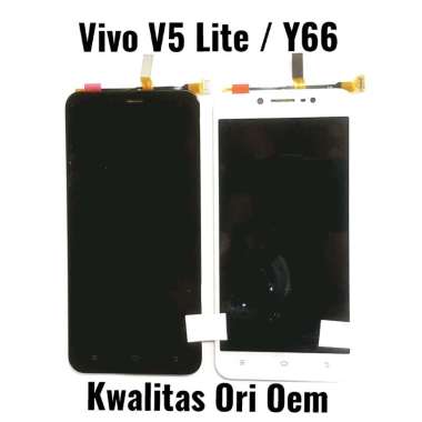 Ori OEM LCD Touchscreen Fullset Vivo V5 Lite - Y66 putih
