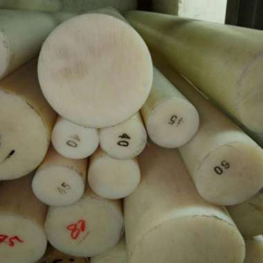 Cast Nylon Rod Dia. 180mm x 100cm - As Cast Nylon Batangan Nilon 18cm