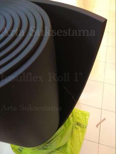 Isolasi Pipa AC Pendingin Insulflex / Armaflex tebal 1" Roll