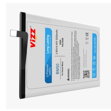Vizz Baterai for Xiaomi Mi Max 2 BM50 [Original]