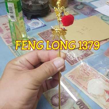 Tongkat Tombak Rupang Dewa Na Cha Naca Uk.12 Inchi | Tongkat Nacha