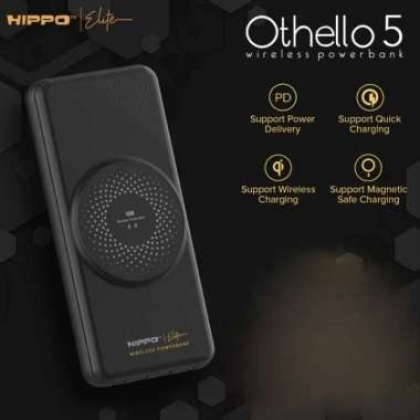 Hippo Power Bank Fast Charging Othello 10000Mah Wireless PD 22.5W ORI