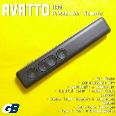 Avatto H90 Digital Laser Spotlight Magnify Wireless Presenter not H100