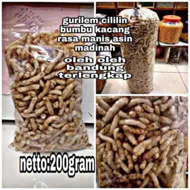 KERUPUK GURILEM ASIN BUMBU KACANG / GURILEM CILILIN 200 GR