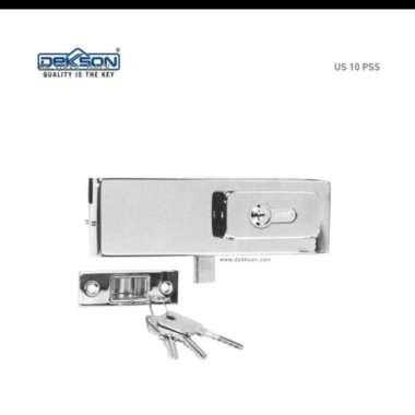 patch fitting US 10 dekkson PSS kunci kaca dekkson