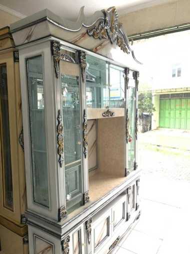 bupet tv 32 inc maksimal resin / bupet kaca / bupet cristal