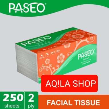 Tissue Passeo Smart 250 Sheet 2Ply/Tissue Kantoran/Tissue Mobil/Facial