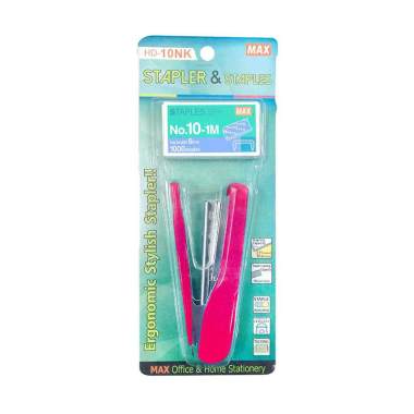 Max HD-10NK Stapler & Staples MAGENTA