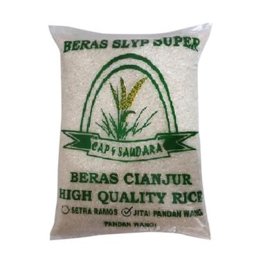 Cap 4 Saudara Beras Pandan Wangi Jitay atau Patahan Asli Cianjur 5KG 5 kg
