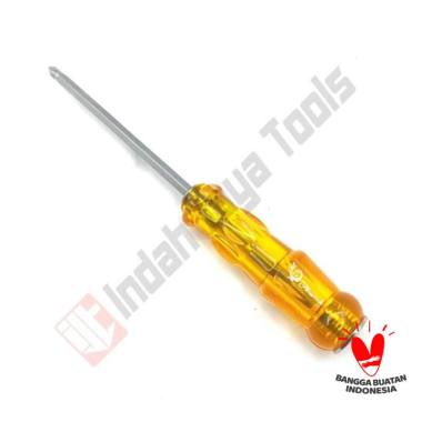 FLOURISH Obeng Tembus Bolak Balik 4 Inch - Obeng Gedor Ketok Plus Min