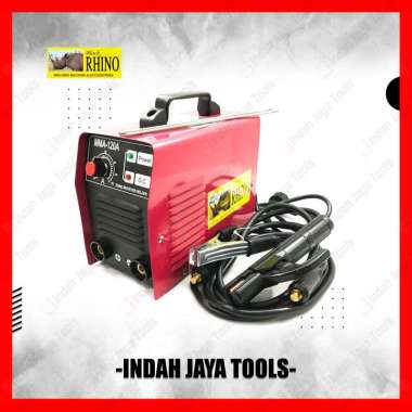 RHINO MERAH 120 A Mesin Las Listrik Inverter Travo MMA