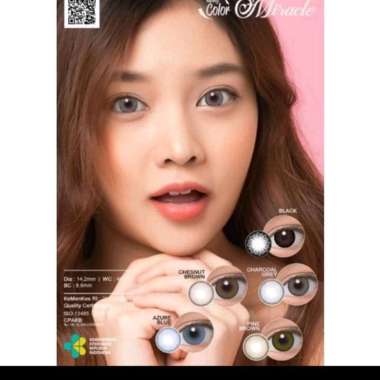 Softlens Miracle by Living Color (NORMAL) Chestnut Brown