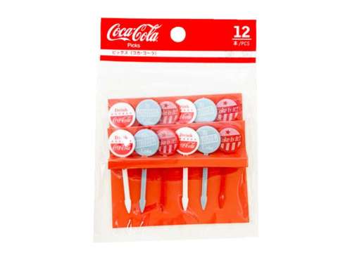 Pick Coca Cola 12P - Flag