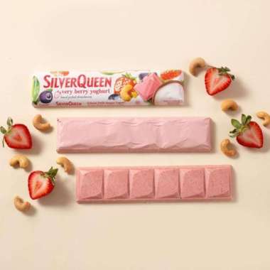 Promo Harga Silver Queen Chocolate Very Berry Yoghurt 62 gr - Blibli