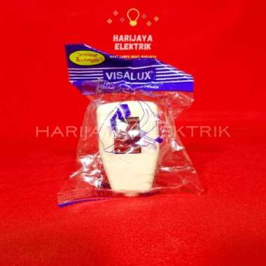 VISALUX STEKER SAKLAR LAMPU V7352 SWITCH AC COLOKAN ON OFF STOP KONTAK
