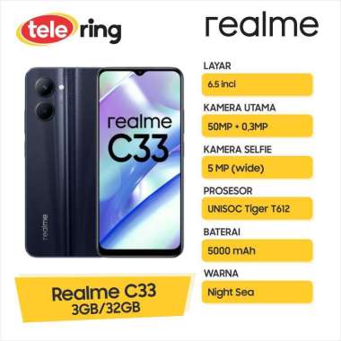 REALME C33 3/32GB 3/32 Black