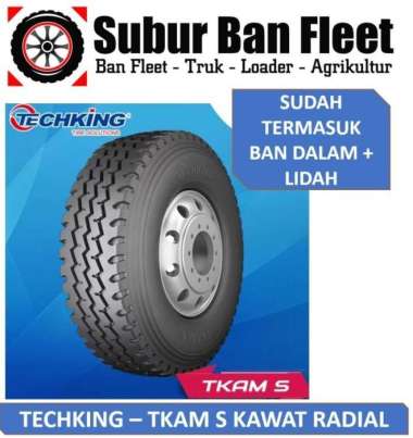 TECHKING TKAM S 750-16 Kawat Full set 7.50 R16 Ban Truk BUS Engkel