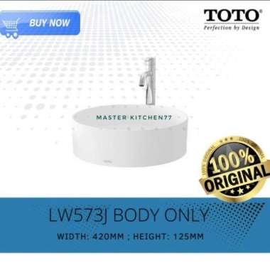 WASTAFEL BULAT TOTO LW573J /LW 573 J TANPA KRAN
