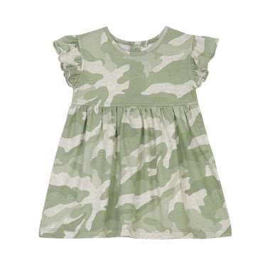 TORIO Camo Baby Dress - Baju Dress Bayi Perempuan 3-6 bulan