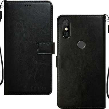 XIAOMI REDMI NOTE 5 PRO FLIP COVER WALLET LEATHER CASE DOMPET MAGNET