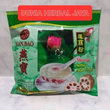 Yan bao bubuk akar teratai 10 sachet / tepung yan bao Lotus Root powder 300gr