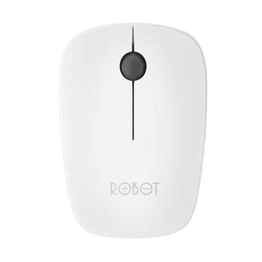 ROBOT M220 Ultra Thin Wireless Optical Mouse White