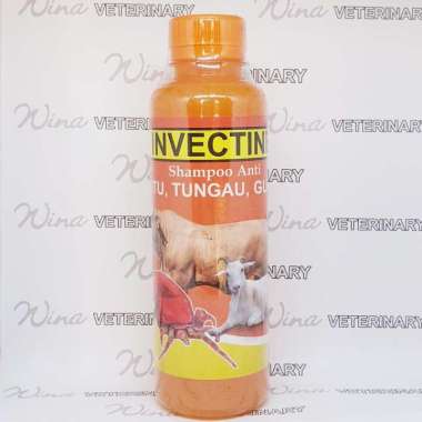 INVECTINE - Shampoo anti kutu,tungau,gurem pd ternak sapi,kambing,kuda