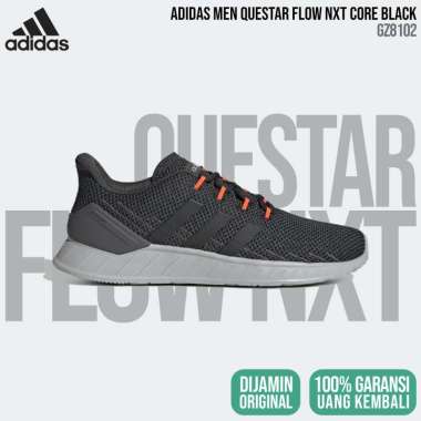 adidas Questar Flow NXT [GZ8102] Core Black Men Original RESMI BNIB - Sepatu Lari Pria 6.5