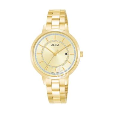 Alba AH7T88-95X1 Prestige Jam Tangan Wanita GOLD
