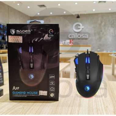 Sades AXE RGB Gaming Mouse ORIGINAL GARANSI 1 TAHUN SADES INDONESIA