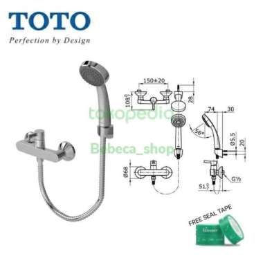 Kran Shower TOTO TX474SPN Hot & Cold