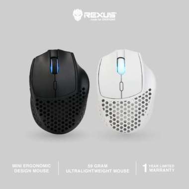 Rexus Daxa Pro Air Mini - Daxa Air Mini Wireless Gaming Mouse Black