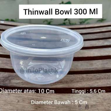 Thinwall DM 300ml Bowl / Thinwall Food Container 300 ml [1pack]