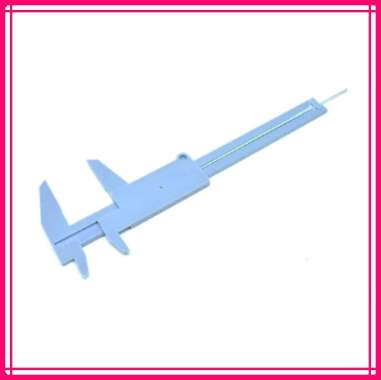 Sigmat Plastik Sketmat Jangka Sorong Alat Pengukur Panjang Plastik